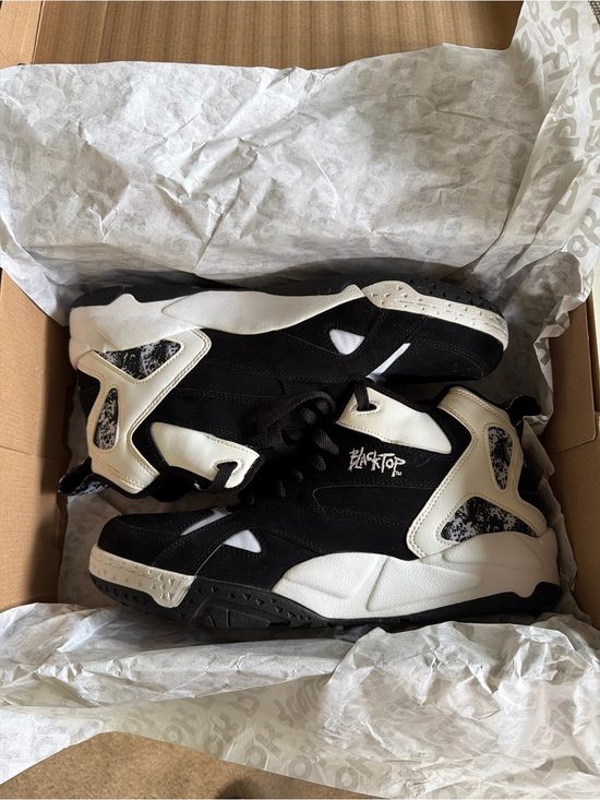 Reebok Other - 2014 Reebok Blacktop Boulevard Black/White Size 13